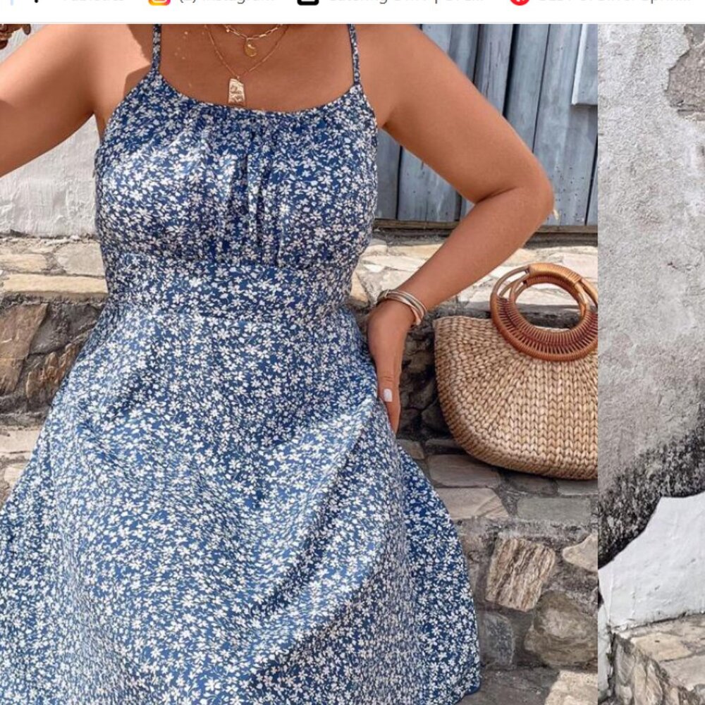 Blue Women's Summer dress brand new